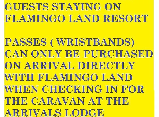 Holiday park Flamingo Land - Woodlands W42 *